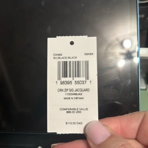 Coach Outlet Signature Zip Wristlet -new! - Picture 4 of 6